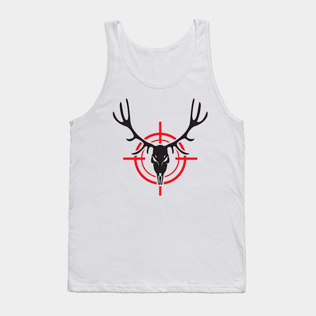 deer skull Tank Top by Ceridaiwe